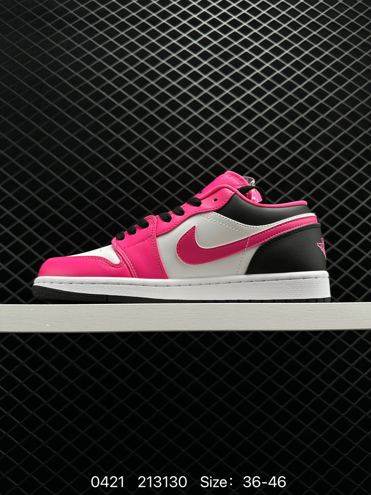 Air Jordan 1 Low Fierce Pink